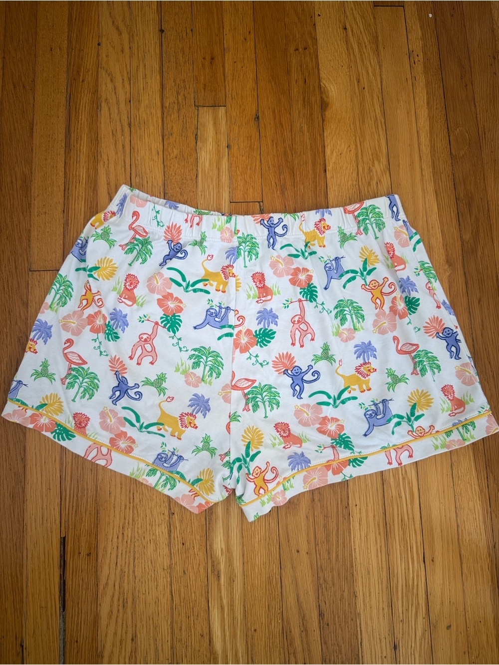 Roller Rabbit jungle party polo pajamas - Picture 5 of 11